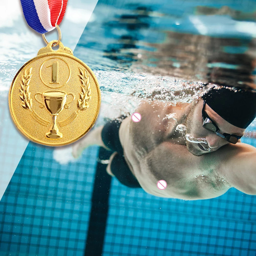 Sports Wheat Props Awards Trophy Medal Trophy Children Sports Game Prize Awards for Championship Cheerleading Sports Competition