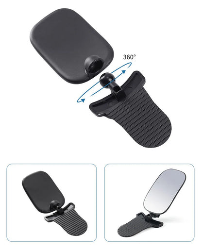 Car Rearview Mirror Children Car Back Seat Baby Mirror 360 Degree Adjustable Automotor Kids Monitor Safety Car Blind Spot Mirror