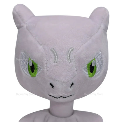 2 Styles Pokemon Plush Mewtwo Green Purple Shiny Mewtwo Soft Anime Stuffed Toys Pocket Monster Doll Soft Stuffed Toys Children