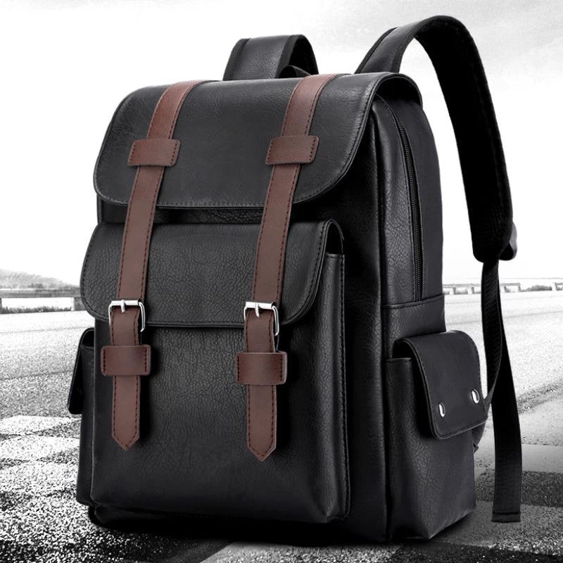 17.3-inch laptop backpack - Business briefcase, large capacity, adjustable shoulder straps, travel backpack