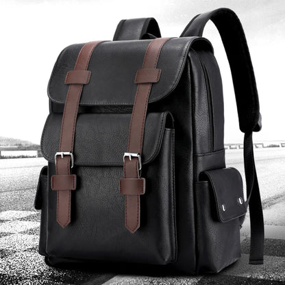 17.3-inch laptop backpack - Business briefcase, large capacity, adjustable shoulder straps, travel backpack