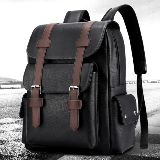 17.3-inch laptop backpack - Business briefcase, large capacity, adjustable shoulder straps, travel backpack