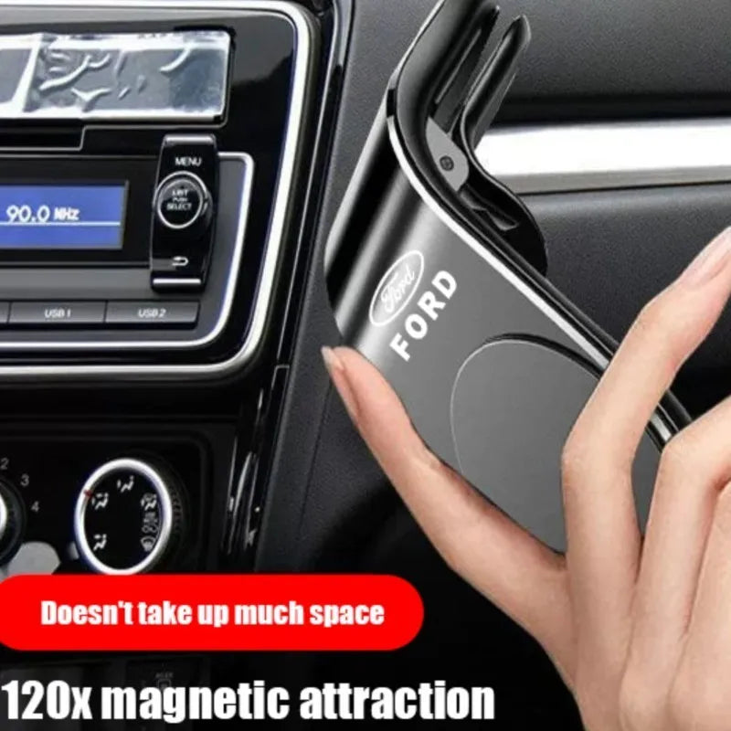 Magnetic Car Phone Holder Air Vent Clip Mount Stand in Car For Ford S MAX Ranger Focus Fiesta Mondeo Kuga Mustang Escort KA Ecos
