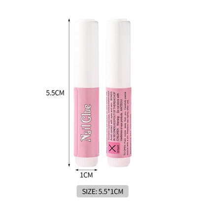 30/20/10pcs Fast-Dry Nail Glue Acrylic False Nail Tips Glue Gel For Fast Extension Super Bond Rhinestones False Nails Mini Glue