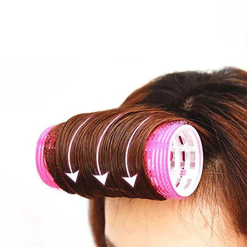 2.5/3/4/5cm Self-Adhesive Hair Rollers Home Use DIY Magic Hairdressing Roller Curler Hair Women Girls Hair Beauty Styling Tools