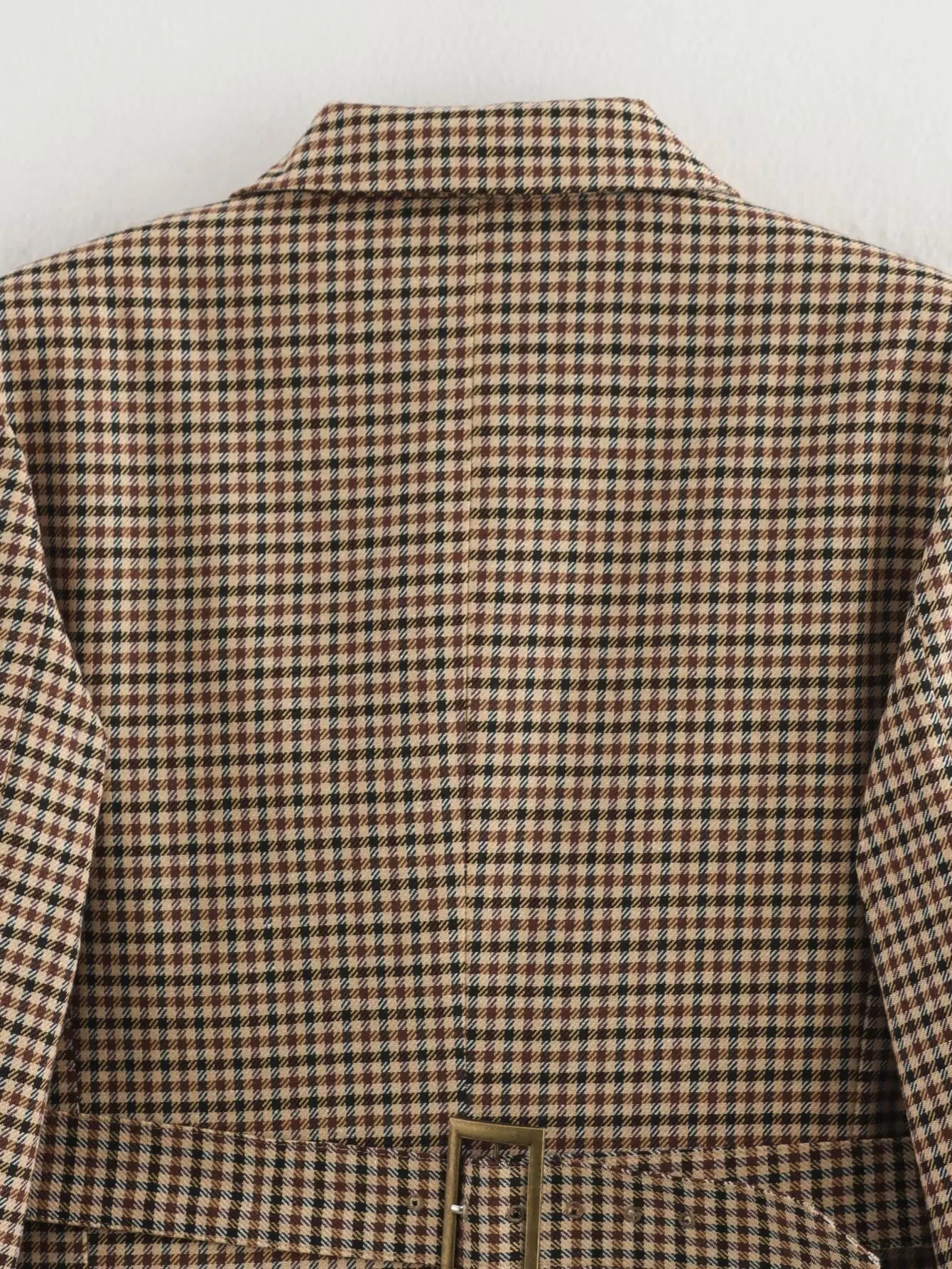 Female Office Suit Jacket with Sashes Y2K Elegant Women Formal Blazer 2025 Spring Long Sleeve Single Breasted Coat   ﻿