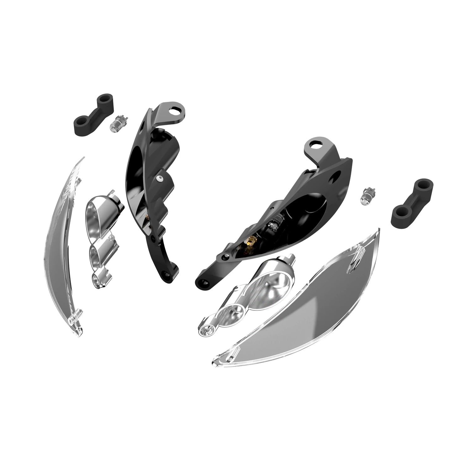 Raarlo Xts-F10 Spare Parts New Car Shell Autocollants Refitted Equipment Spare Parts Tail Wing Car Shell Taillights