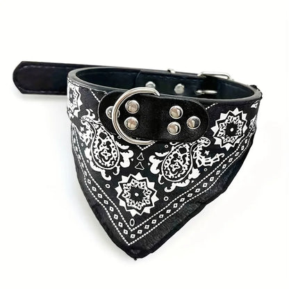 Pet Ethnic Style Soft Pet Dog Collar Adjustable Pet Cat Scarf Collars Neckerchief Pet Accessories