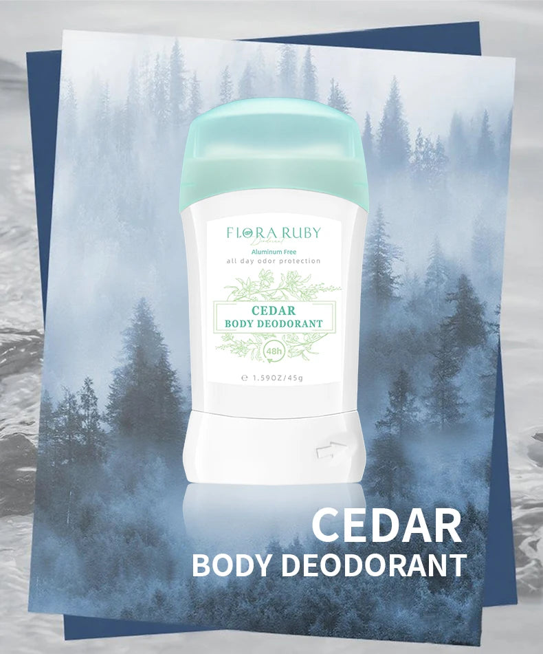 Men Sandalwood Deodorant Stick Anti Sweating Keep Drying Lasting Fragrance Remove Armpit Odor Underarm Refresh Sticks Refresh