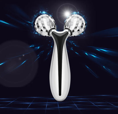 High Quality Facial Beauty Device Thicker 3D Roller Massager Skin Firming Thin Face 360° Rotatable Wrinkle Remover Relax Massage