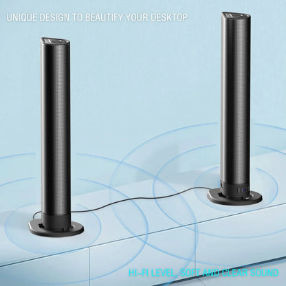 Home Theater Bluetooth Speaker HDMI/AUX/BT/OPT Connection Sound box with 2-in-1 Detachable  Sound System FM Radio TV Sound bar