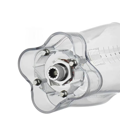 Satisfied Blender Cup, With Blade Lid On The Bottom, Compatible For Hamilton Beach HBH550/650/850 Blender Ice Crusher Juicer