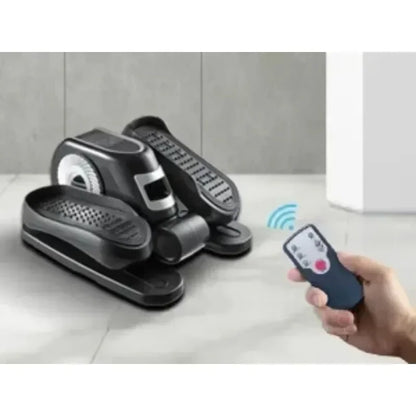 Under Desk Elliptical Machine, Ellipse Leg Exerciser W/Remote Control & 12 Adjustable Speeds, Quiet Elliptical Training