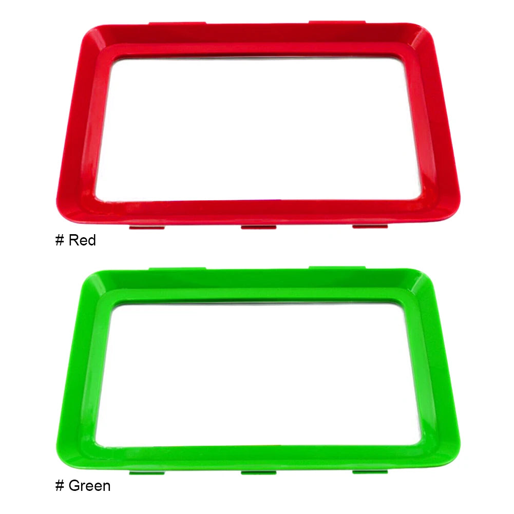 Reusable Food Fresh Keeping Fresh Spacer Organizer Detachable Food Plastic Fresh-Keeping Tray for Store Vegetables/Fruits/Meat