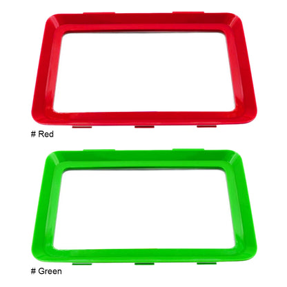 Reusable Food Fresh Keeping Fresh Spacer Organizer Detachable Food Plastic Fresh-Keeping Tray for Store Vegetables/Fruits/Meat