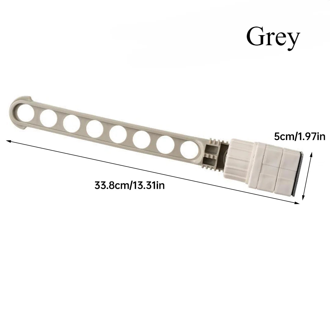 Drying Rack Balcony Clothes Drying Rack Wall Mounted Clothes Drying Rack Bathroom Drying Rack Indoor Space Saving 8 Holes