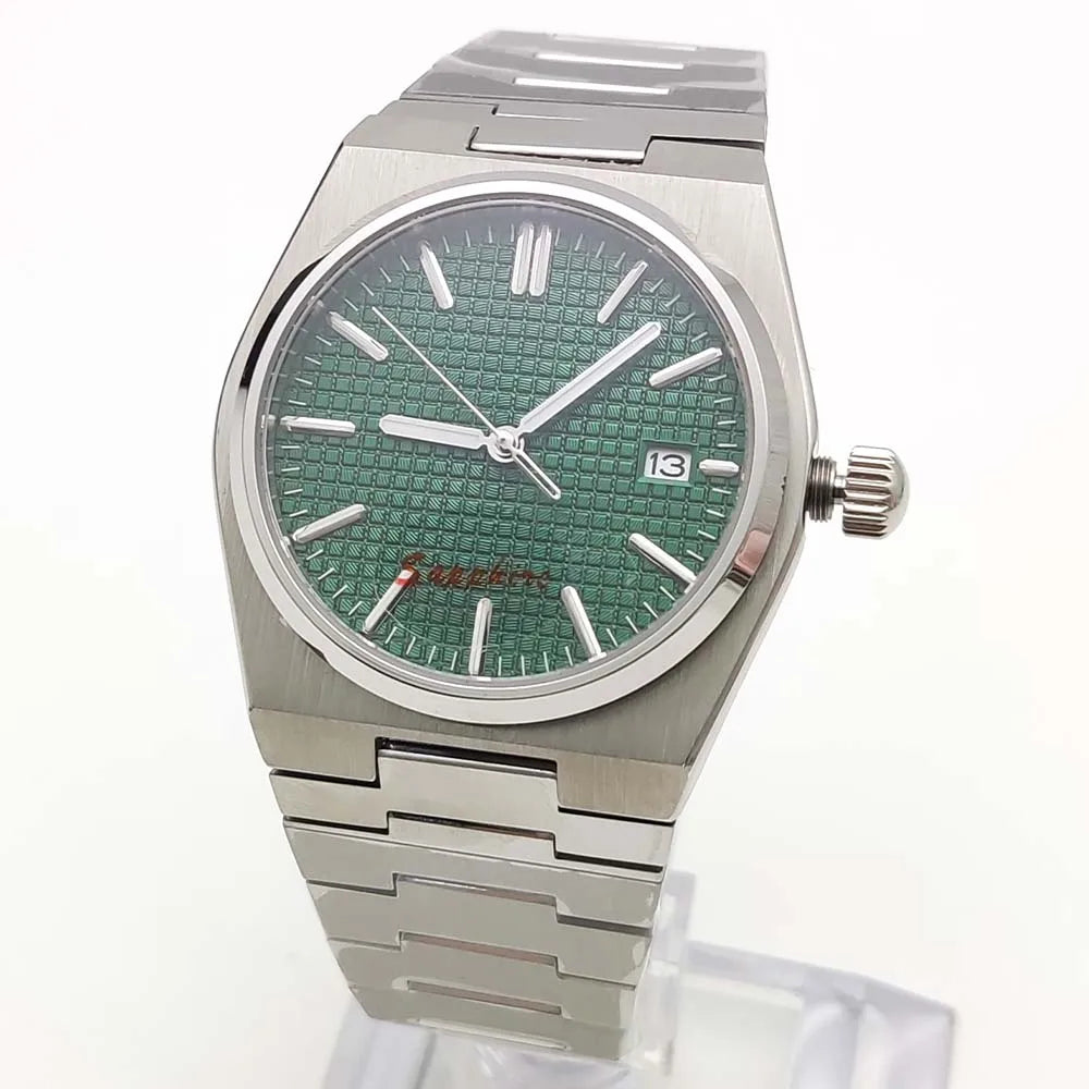 40MM Watch NH35 Automatic Mechanical Watch Men's Watch Sapphire Glass Stainless Steel Waterproof Watch