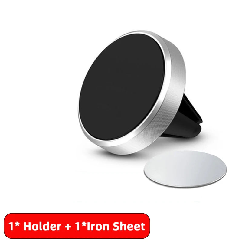 Universal Magnetic Car Phone Holder Stand in Car for All phone for iPhone Xiaomi Magnet Air Vent Mount Mobile Phone Support GPS