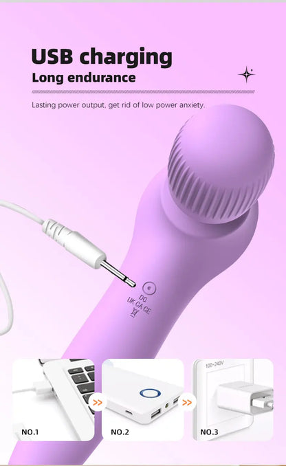 Portable Massage Gun 19 Mode 4 Speed Personal Handheld Vibrating Massager Deep Tissue Muscle Percussion Massager For Full Body