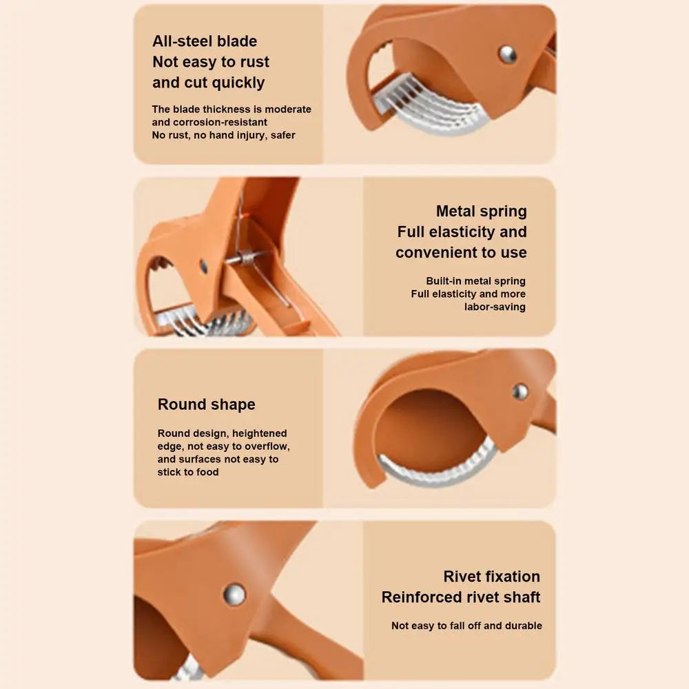 Salad Cutter Chopper Portable Manual Fruit Slicer Creative Vegetable Slicer Kitchen Gadgets Chopping Tool Press Banana Slicer