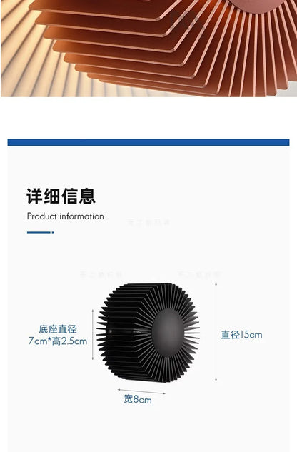 Modern Minimalist Atmosphere Small Wall Lamp LED Aluminum Art Decorative Wall Mounted Living Bedroom Bedside Background Hotel