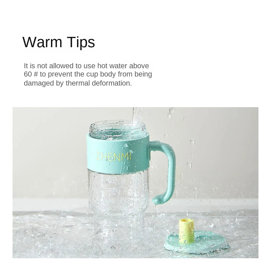 Portable Multifunction Fruit Juicer Blender 10 Blade Mini Ice Blender Smoothie Maker USB Charging Wireless Juice Extractor