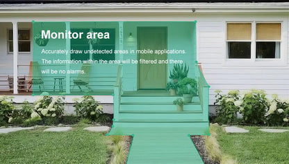 LS VISION 4MP Wireless Security Wifi Camera Outdoor Solar Battery Camera PIR Spotlight Security Solar Camera Security Protection