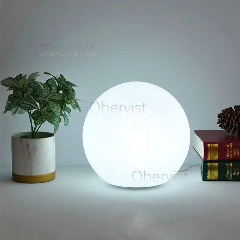 Decorative Ball Table Lamp Bedside Nightlight Girls Ins Gift Atmosphere Lamp Romantic Warm Children's Room Desk Bedroom Floor La