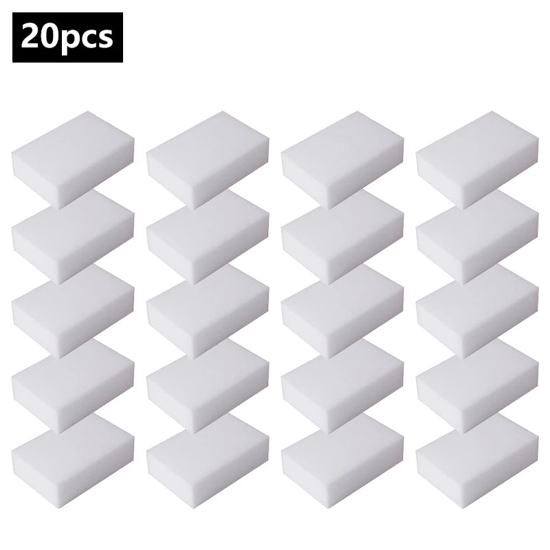 Customizable 10x7x3cm Melamine Sponge Magic Sponge Eraser Sponge Cleaner Cleaning Sponges for Kitchen Bathroom Cleaning Tools