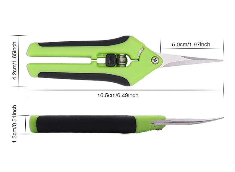1 Set, Garden Scissors, Garden Pruning Shears, Non-slip Labor-saving Flower Branch Branch Shears, Fruit And Vegetable Shears, Fr