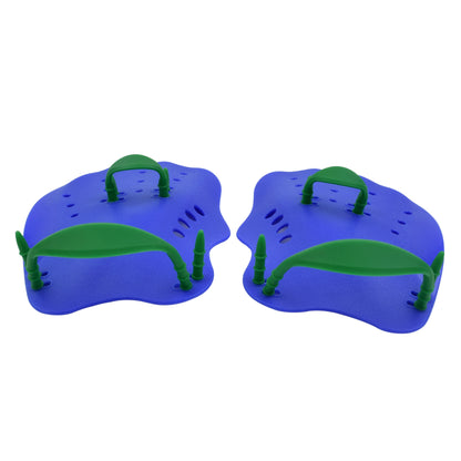 Black swimming fins Paddling palm Children adult freestyle paddling training fins Professional swimming equipment palm