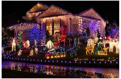 LED String Light 5/10M 50/100LEDs AC 220V EU Plug Indoor Outdoor Decor Wedding Party Christmas Tree Home Garden Patio Decoration