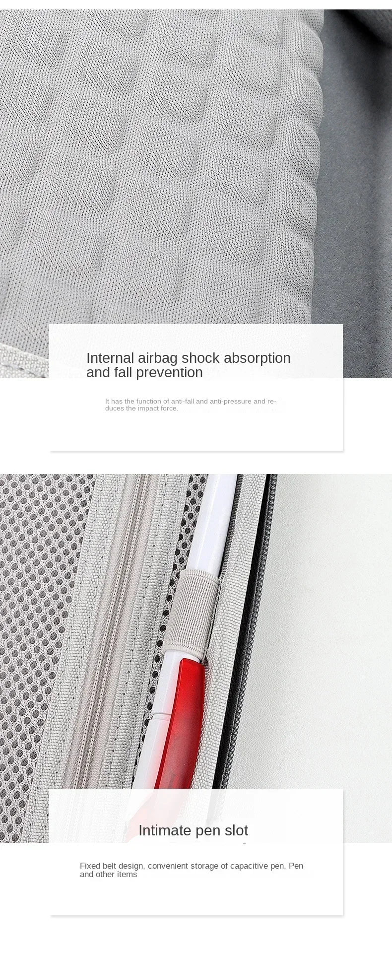 Large Capacity Travel Electronics Accessories Organizer Tablet Hard Disk Cable Portable Storage Bag EVA Airbag Travel Bags