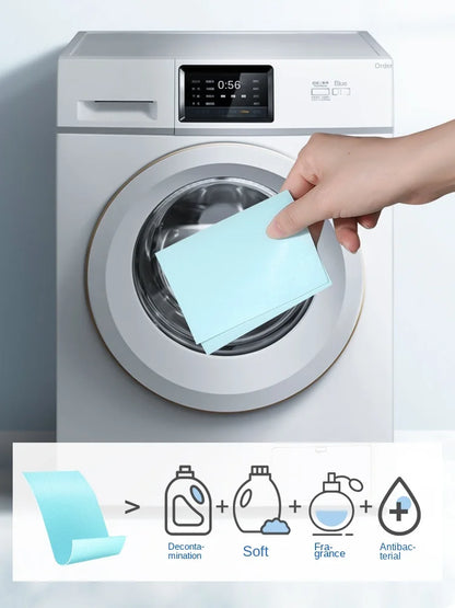 40/80Pcs Laundry Tablets Efficient Detergent Strong Deep Cleaning Detergent Easy Dissolve Laundry Soap Tablets Cleaning supplies