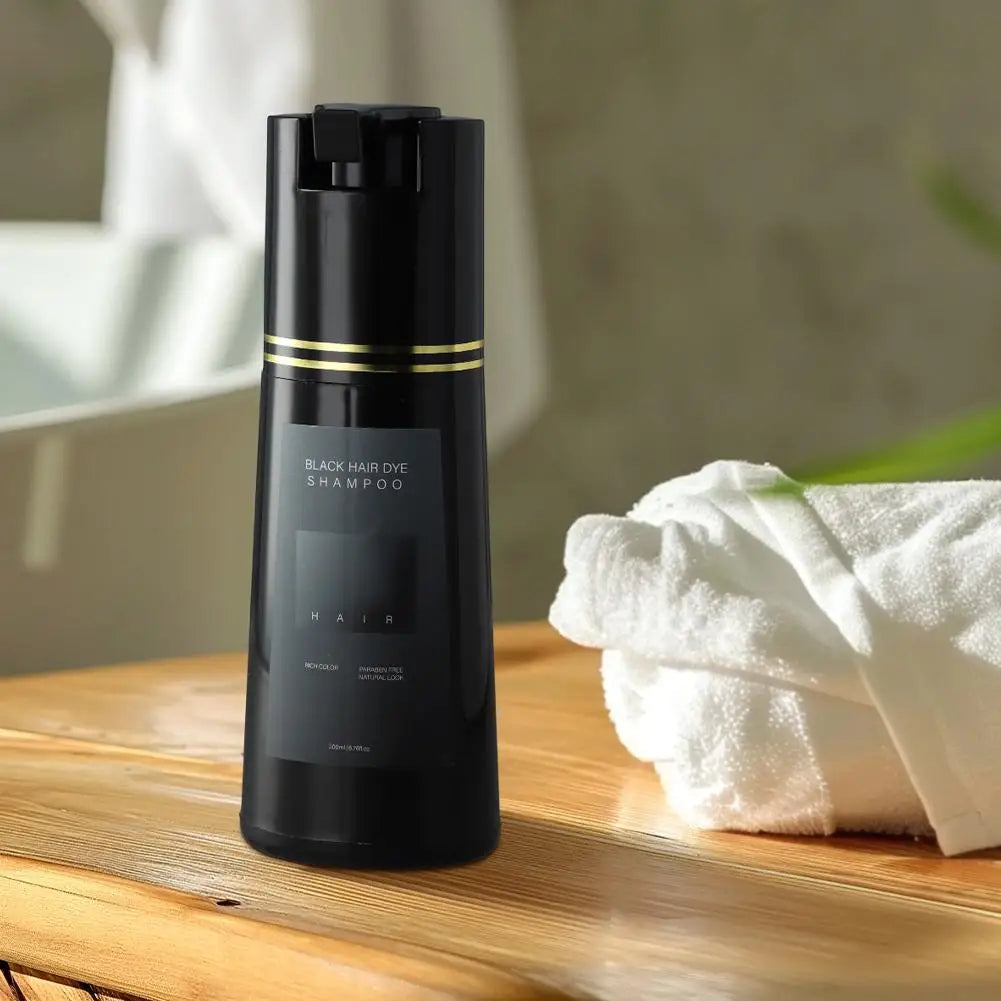 Nova Hair Dye Shampoo, Nova Hair Instant Dye Shampoo, Trynova Hair Shampoo, Hair Color Shampoo For Women And Men 200ml W1B4