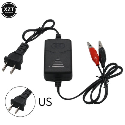 12V 1300mA Car Battery Charger Rechargeable Lead Acid Battery Charger Intelligent Repair Charger For Car Truck Motorcycle