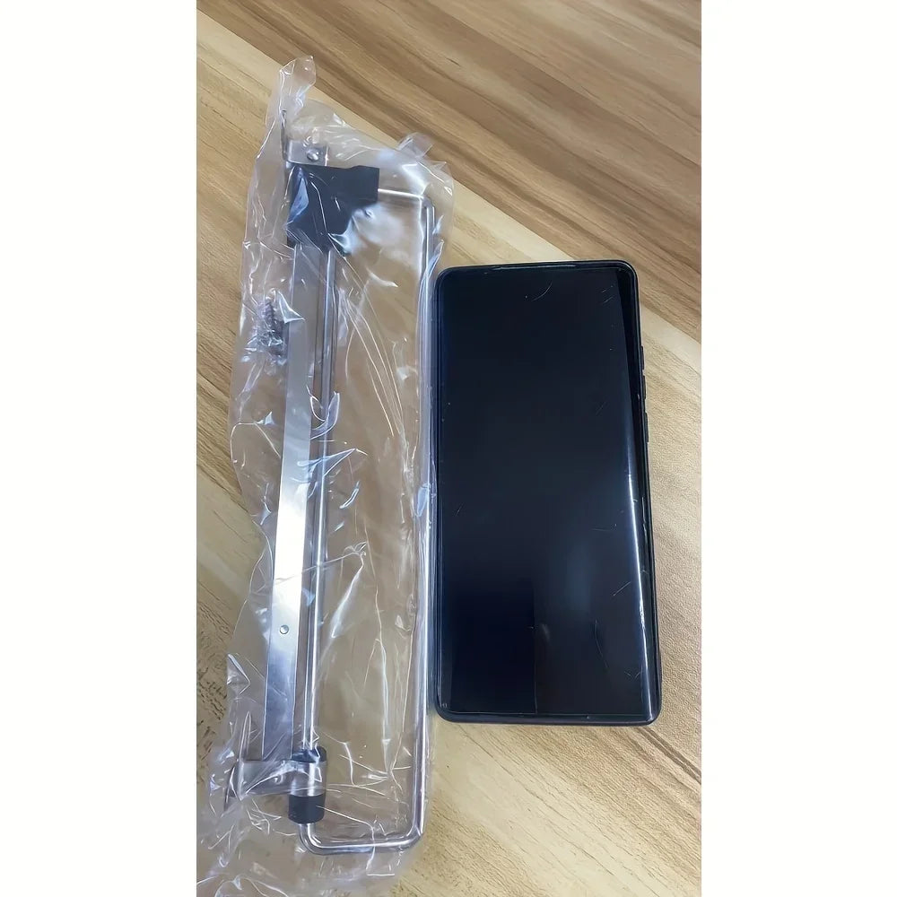 1pc Pull-Out Clothes Storage Rod Adjustable Foldable Metal Hanging Rail for Wardrobes Space-Saving Organizer Drying Racks