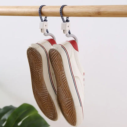 10Pcs Creative Dopamine Baby Stroller Hook Non-Marking Hanging Universal S Hooks Foldable Rotating Clothesline Hooks Closet