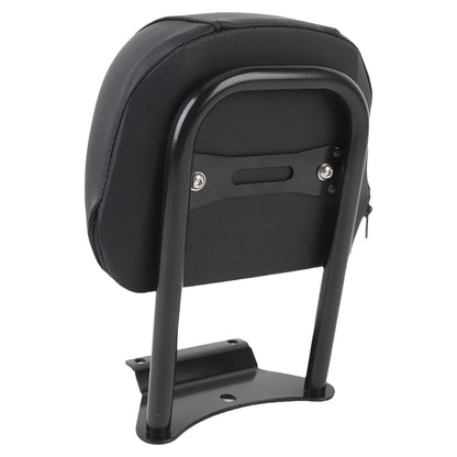 Motorcycle Rear Backrest Motorcycle Rear Passenger Backrest Pad Improved Support Enhanced Comfort High Stability for Motorbike