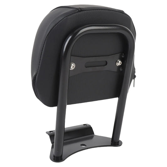 Motorcycle Rear Backrest Motorcycle Rear Passenger Backrest Pad Improved Support Enhanced Comfort High Stability for Motorbike
