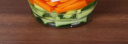 Traditional Fermenting Kit Crock with Water Seal Airlock Lid, for Pickles Kimchi Sauerkraut,Glass Jar with Lid Fermentation Jar