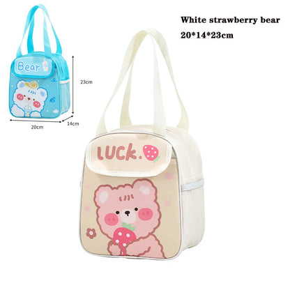 Food Storage bag Student lunchbag cool food bag for Children Food Container for Kids Schiool Thermal Lunch food Bag Mommy bag