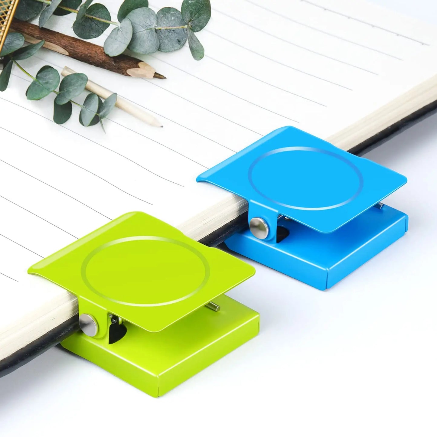 Fridge Magnetic Clips Heavy Duty Refrigerator Magnets Clips Whiteboard Multi Color Metal Magnetic Clamp