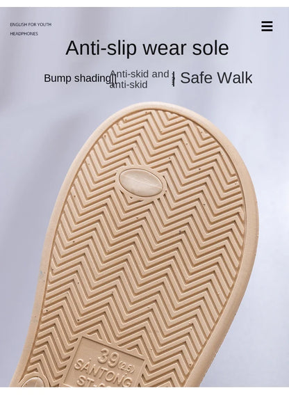 Men's Summer Flip-flops with Anti-odor and Anti-slip Features As Well As Fashionable Super Soft-soled and Trendybeach Flip-flops