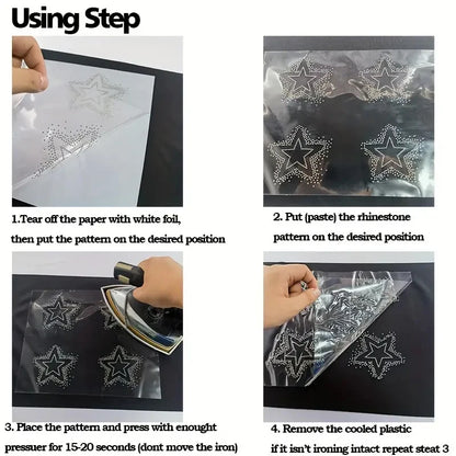 Hot-Fix Leopard Rhinestone Apparel | Sparkling Animal Print Clothing | Edgy Crystal Design