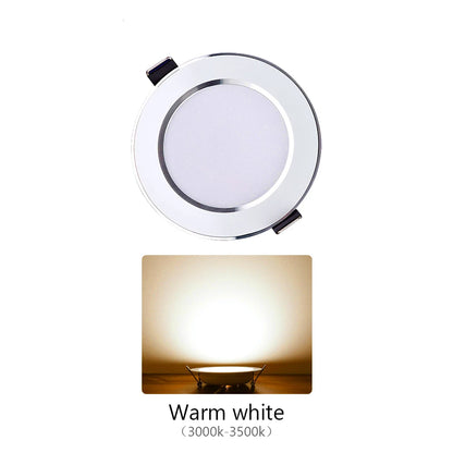 LED tube light 3W 5W 7W 9W 12W 15W embedded ceiling light AC 220V bedroom corridor living room ceiling light spotlight