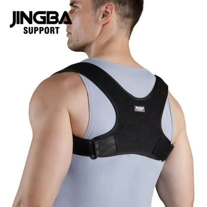 Unisex Posture Corrector Adjustable Back Fracture Support Men Women Back Clavicle Spine Shoulder Correction Brace Belt Strap