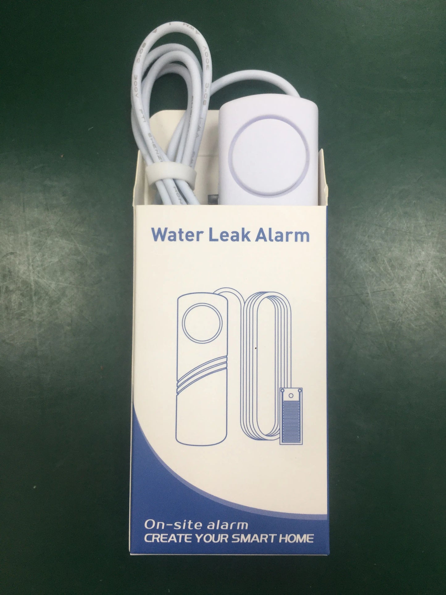 Water Leak Sensor Sound Alarm System Smart Home Automation Water Overflow Level Detector Residential Security Protection
