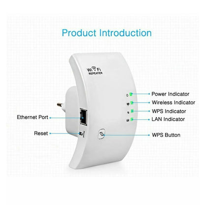 Wireless WiFi Repeater Wifi Extender Router Wifi Signal Amplifier Booster Long Range Repiter 300Mbps Wifi Repeater Access Point