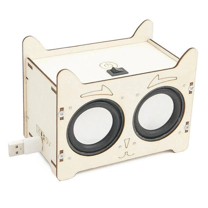 DIY Blue tooth Speaker Material Package Physical Science Experiment Toys for Children Handmade Tool Kit Set Electronic Toy G141